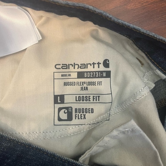 Carhartt Rugged Flex Loose Fit Jeans Size 14 - Picture 2 of 5